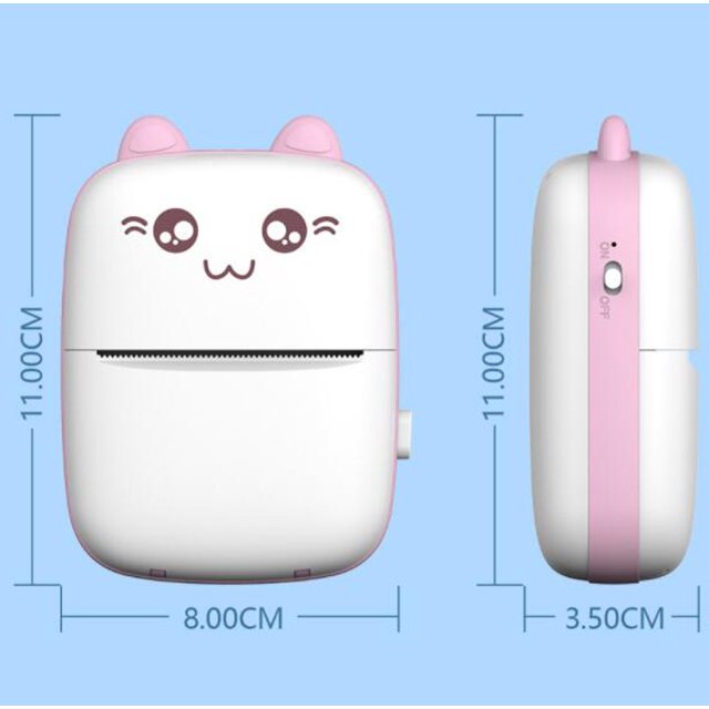 Mini Portable Pocket Thermal Printer – Wireless Receipt & Photo Printer