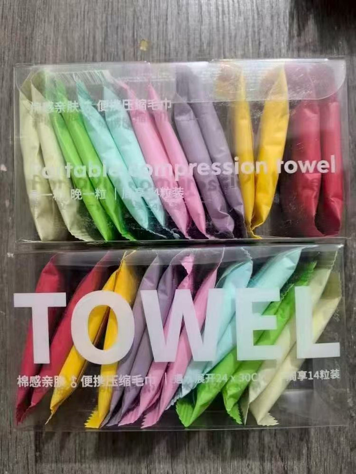 Disposable Washcloths | 14 pcs/box